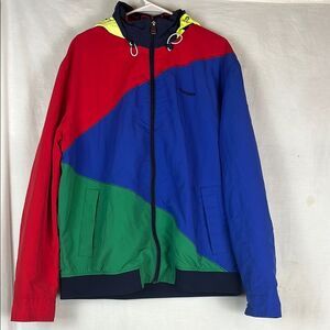 Vintage Bright Multicolored Tommy Hilfiger Lightweight Jacket